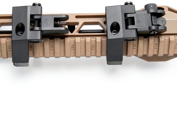 IORMAN Flip Up Sight Black Picatinny 45°-3