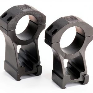 Monstrum 1 inch Picatinny Scope Mounts Black 6061 Aluminum-0