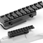 Dovetail to Picatinny Adapter Ltnsimy Aluminum Rail-0