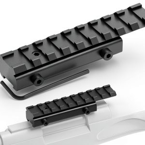 Dovetail to Picatinny Adapter Ltnsimy Aluminum Rail-0