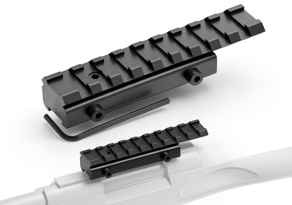 Dovetail to Picatinny Adapter Ltnsimy Aluminum Rail-0