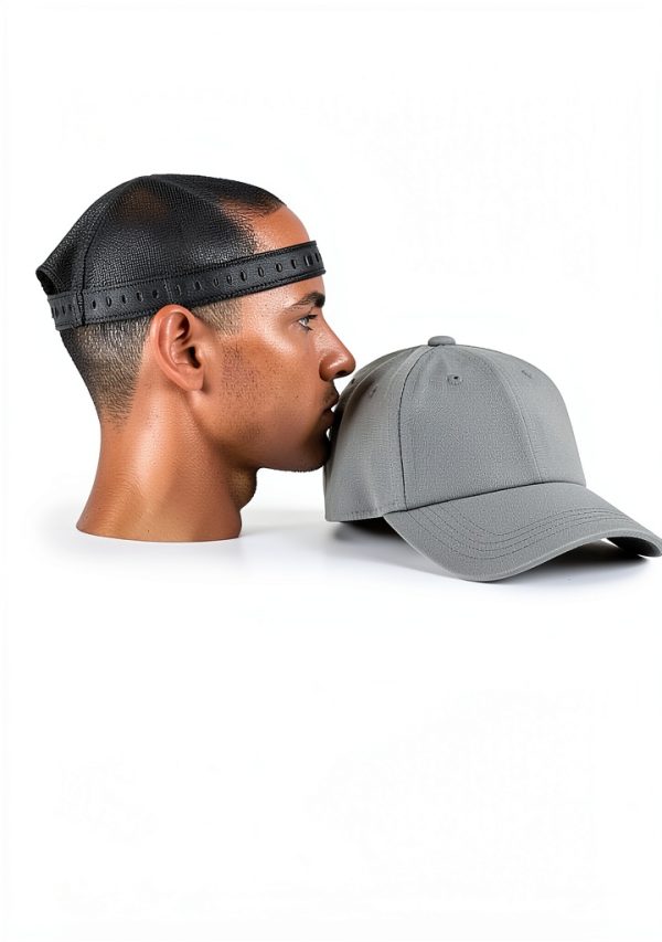 Grandpa Hat Grey Trucker Cap Adjustable Snapback Classic Style-4