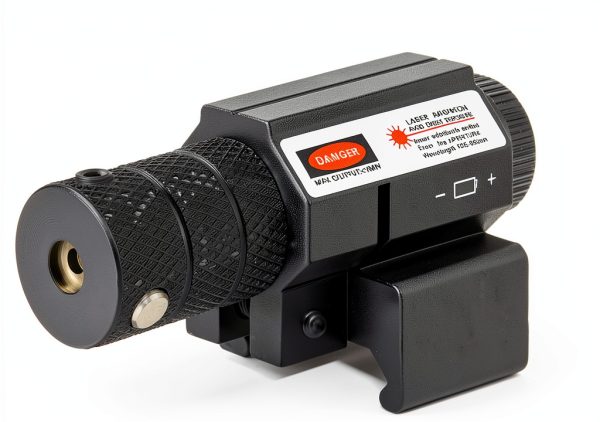 Pinty Red Laser Sight for Rifles - Black Tactical 20mm Dot Mount-2