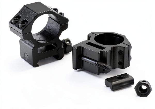 Modkin Picatinny Scope Ring Mount for 1 inch Scopes See Through Design-4