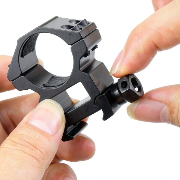 Modkin Tactical Picatinny Rail Scope Mount Set 2 Medium 2 High Black-1