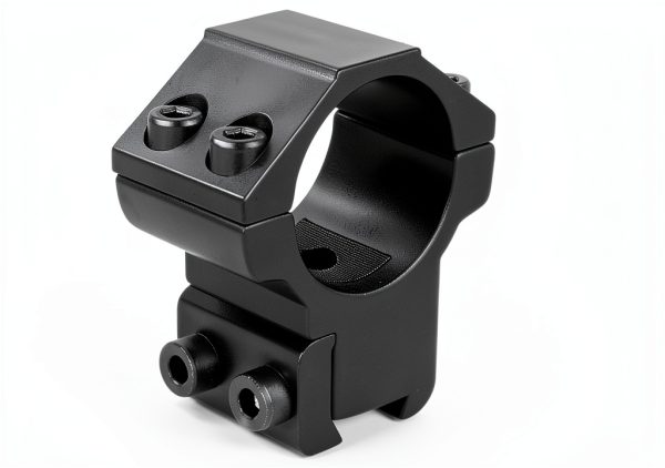 Modkin Double Dovetail Rings Medium Black Aluminum Airsoft Scope Mount-1