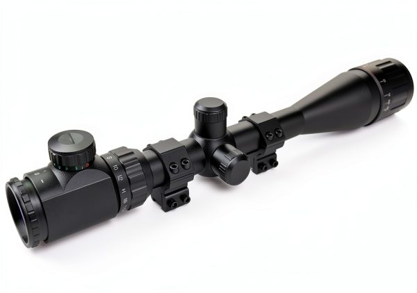 Modkin Double Dovetail Rings Medium Black Aluminum Airsoft Scope Mount-5