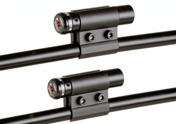 LECPECON Red Laser Sight Tactical Hunting JG5 80mm Picatinny Mount-1
