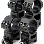 Modkin Tactical Picatinny Rail Scope Mount Set 2 Medium 2 High Black-0