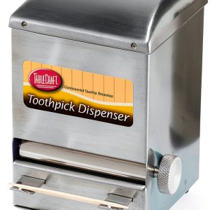 Toothpick Dispenser Tablecraft Stainless Steel H236 Kitchen Accessory-0