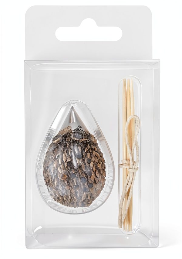 Hedgehog Toothpick Holder Creative Co-Op Silver Compact Accessory-2