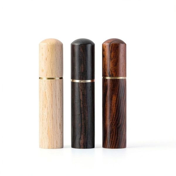 Portable Wood Toothpick Holder Larrel Mini Pocket Spiral Seal Box-1