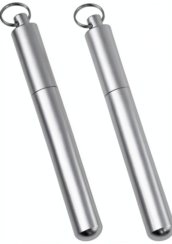 VAKTOK- Portable Toothpick Cases Aluminum Alloy Pocket Toothpick Holders Suitable For Daily Use And Easy To Carry (2PCS)-0