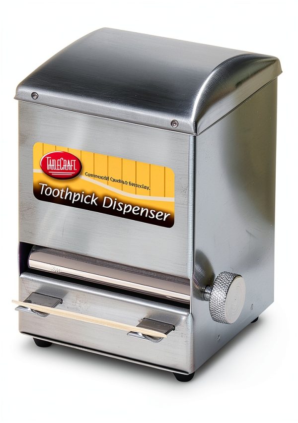 Toothpick Dispenser Tablecraft Stainless Steel H236 Kitchen Accessory-1